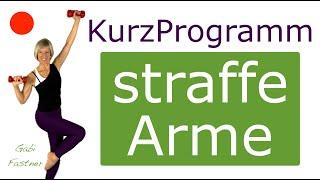 ️ 18 min. Kurzprogramm für straffe Arme | Hantel-Training im Stehen