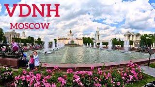 VDNH, Moscow - Russia: A Walking Tour |HD| (2023) 