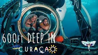 600ft deep underwaterworld @ Curacao  TRAVEL VLOG #3 (preview 3/3)