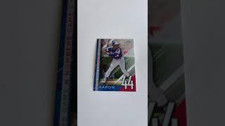 MLB Card (Hank Aaron) (Please Subscribe) (Description)