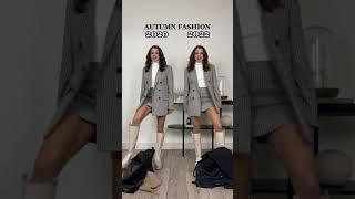  Which Year Is Better? 2022 or 2020? Autumn Fashion Styles #shorts