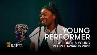 Taiya Samuel wins Young Performer for JoJo & Gran Gran | BAFTA Children & Young People Awards 2022