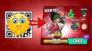 KENJI!  BRAWL STARS QR CODE!  | BRAWL STARS QR CODES 2024 | BRAWL STARS NEW UPDATE