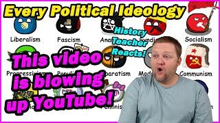 Every Political Ideology Explained in 8 Minutes | The Paint Explainer | History Teacher Reacts