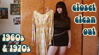 60s & 70s Closet Clean Out I Vintage wardrobe