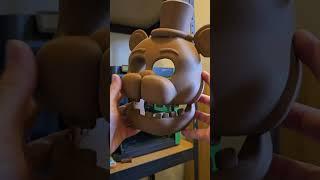 3D Freddy Mask! #3d #3dprinting #3dprint #freddy #fnaf #mask #cosplay #viral #reels #shorts #youtube