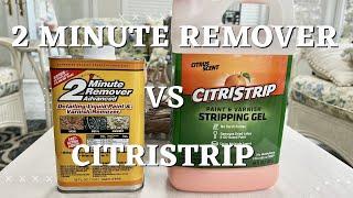 2 min Remover vs CitriStrip | Which One Works Best?