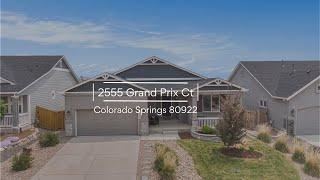 Colorado Springs Home for Sale | 2555 Grand Prix Ct