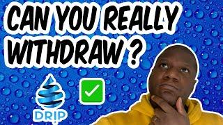 How to Claim & Withdraw From Drip Network!!