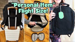 Best Backpack for Flying with only a Personal Item | Day Owl Backpack Review