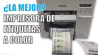 Impresora de Etiquetas Autoadhesivas en Rollo a Todo Color Epson: Cómo Imprimir y Comprar en México