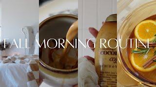 Cozy fall morning routine| relax and recharge with self care, hygiene, cooking + more| MCKENNAWALKER