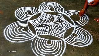 Chithirai madham kolam / Different Rangoli / Friday muggulu