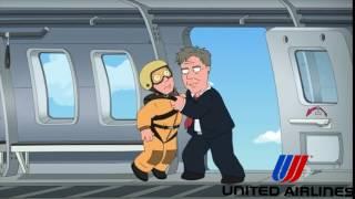 United Airlines Harrison Ford Family Guy Meme