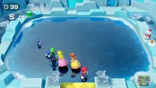 Super Mario Party - Minigame - Penguin Pushers