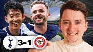 JAMES MADDISON IS BACK!! Tottenham 3-1 Brentford