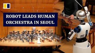 AI robot conductor makes debut leading South Korea’s national orchestra