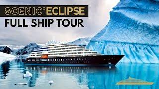 Scenic Eclipse | Full Ship Walkthrough Tour & Review 4K | Scenic Luxury Cruises & Tours