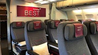 EUROWINGS AIRBUS A340-300 LONG HAUL "BEST CLASS" PREMIUM ECONOMY REVIEW / CABIN TOUR