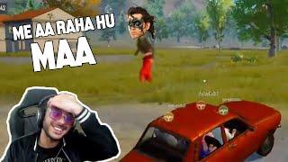 KRISH IN PUBG MOBILE - CARRYMINATI vs HACKER FUNNY MOMENTS