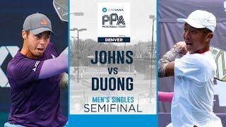 Ben Johns takes on Quang Duong in the Semis at the Denver Open