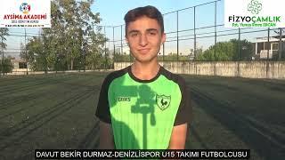 DAVUT BEKİR DURMAZ DENİZLİSPOR U15 TAKIMI FUTBOLCUSU