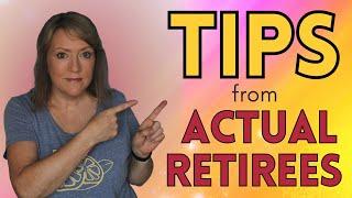 Top 4 GREATEST TIPS from ACTUAL RETIREES!