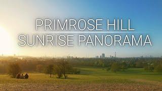  Sunrise in London - Regent's Canal, Primrose Hill and Regent's Park | 4K