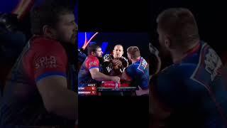Laletin vs Morozov: an uncompromising fight in the arms #armwrestling 