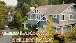 INSIDE a Stunning Craftsman Home in Bellevue’s Exclusive Lakemont Community | Must-See Tour!"