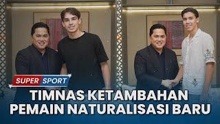 Kabar Baik, Timnas Indonesia Tambah Kekuatan, 2 Pemain Naturalisasi Salaman Dengan Erick Thohir