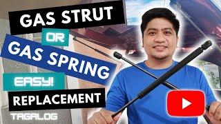 Gas Strut / Gas Spring Easy Replacement - Suzuki Ertiga - Tagalog Vlog