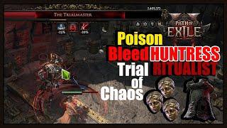 [POE 2] Huntress Ritualist (endgame) Budget huntress poison-bleeding build poe2