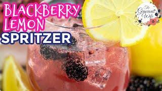 Blackberry Lemon Spritzer