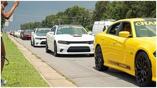 Police‍️ TRIED to Shut Down Hellcat Charger & ScatPack 392 Car Meet because of STREET RACING...