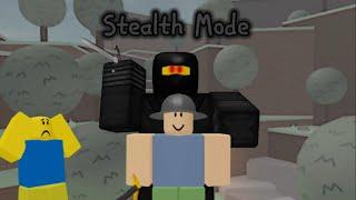 Stealth Mode {Wave Defense Gaem Skit}