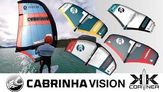 WING CABRINHA VISION 6M vento leggero non ti temo