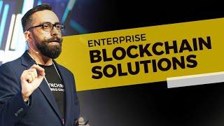 Enterprise-class blockchain solutions for the financial services industry | Dr. Babak Behboudi