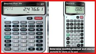 Calculated Industries 3415 Qualifier Plus IIIx Advanced Real Estate Mortgage Finance Calculator |