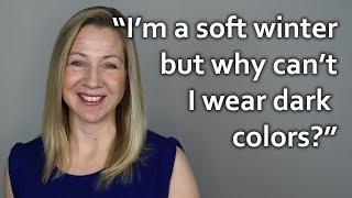 Q&A - I'm a soft winter but why can't I wear dark colors?