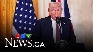 Trump says tariffs coming to Canada despite significant border enforcement results