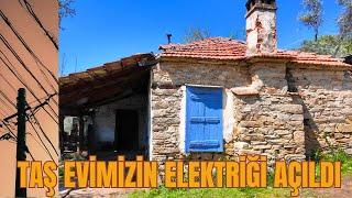 THE ELECTRICITY OF OUR STONE HOUSE IS FINALLY TURNED ON | WE ARE IN OUR VILLAGE AGAIN