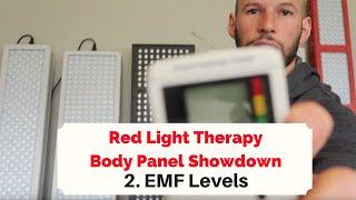 ROUND 2 : EMF LEVELS - The 2019 Red Light Therapy Body Panel Showdown | Video 3/8