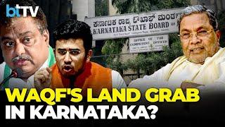 Karnataka Waqf Board Land Row: BJP vs Congress Heats Up Over 1500 Acres Dispute