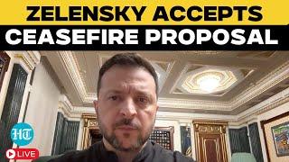 LIVE | Zelensky Announces Ukraine Has Accepted Ceasefire Proposal After Meeting With US Officials