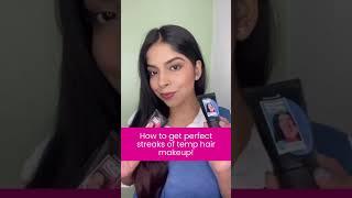 How to create Pink streaks on your hair? | Anveya Colorisma | Temporary Hair Makeup | 10 shades