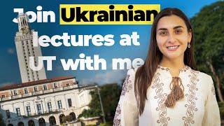 Join online Ukrainian language lectures at UT with me