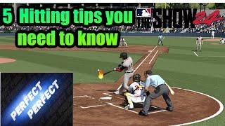 5 Hitting Tips You Need To Know In MLB The Show 24