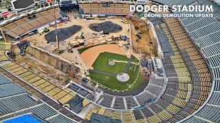 Dodger Stadium $100 Million Renovation Demolition Update