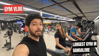 This is one of the biggest and best Gyms in Bangalore | Meridian Fitness #gymvlog